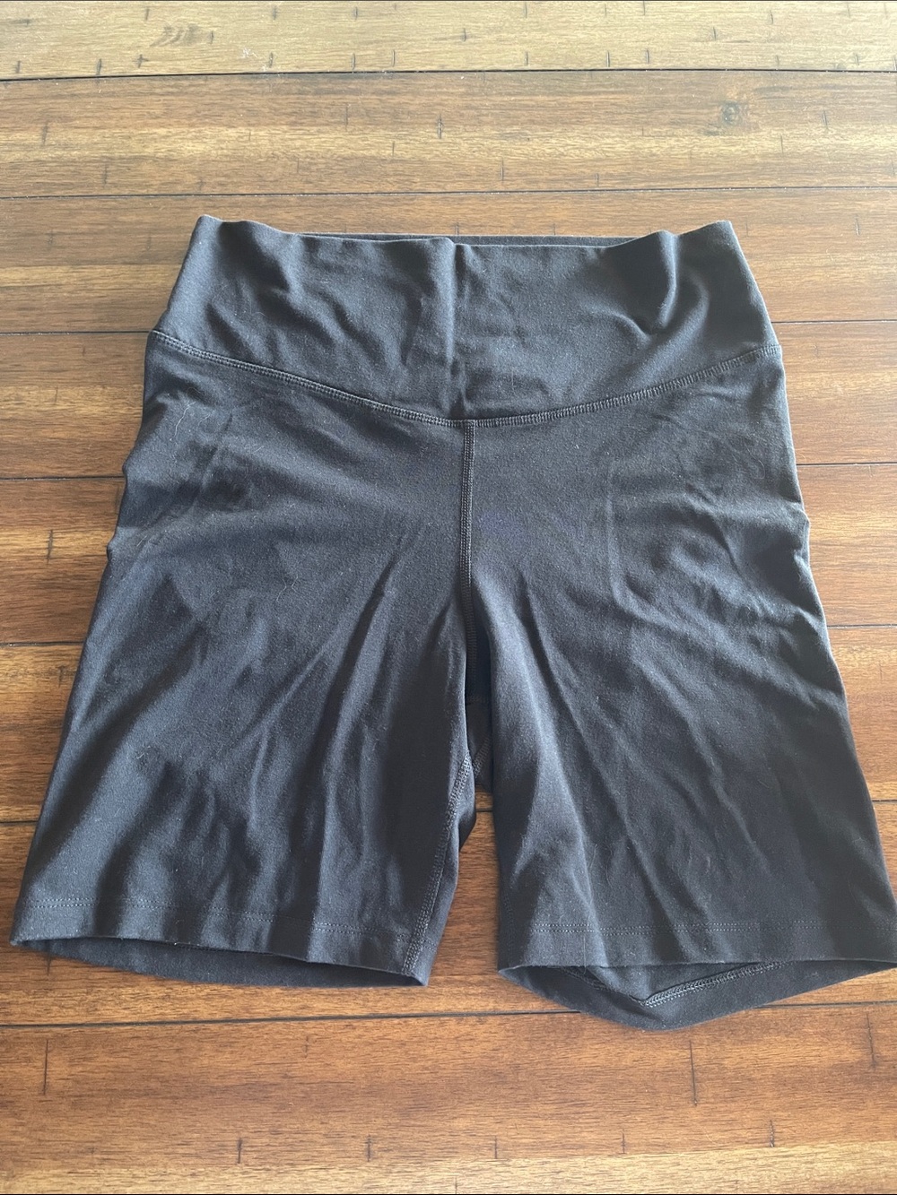Old Navy Black High-Waist Bike Shorts